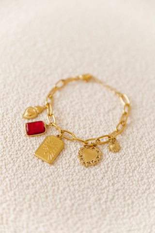 Red Bedels Bracelet