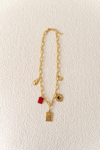 Red Bedels Necklace