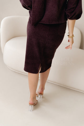 Being Elegant Set Aubergine