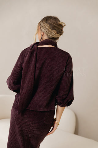 Being Elegant Set Aubergine