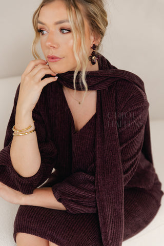 Being Elegant Set Aubergine