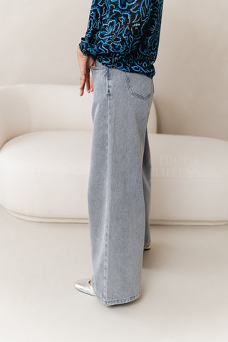 Palazzo Trousers Grey