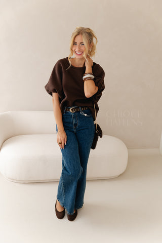 Choco Flair Sweater