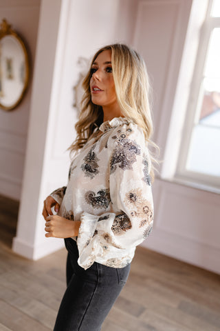 Refined Ivory Blouse