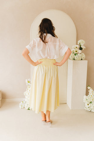 Yellow Allure Skirt
