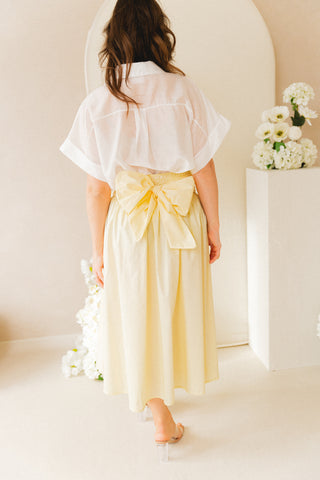 Yellow Allure Skirt