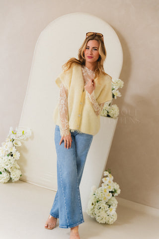 Pastel Yellow Knit