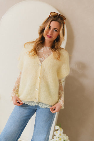 Pastel Yellow Knit