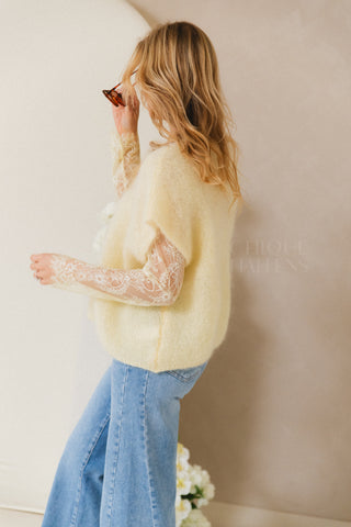 Pastel Yellow Knit