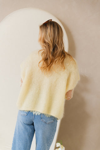 Pastel Yellow Knit
