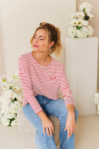 Red Stripes Shirt
