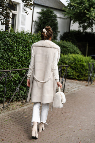 Elegant Faux Fur Coat