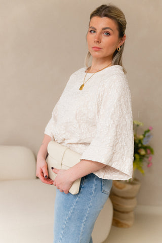 Florence Blouse Beige