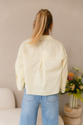 Yellow Big Sleeves Shirt