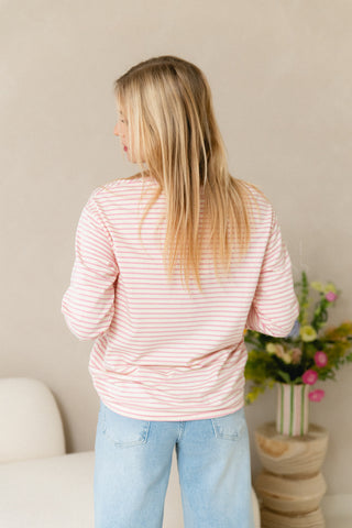 Pink Stripes Shirt