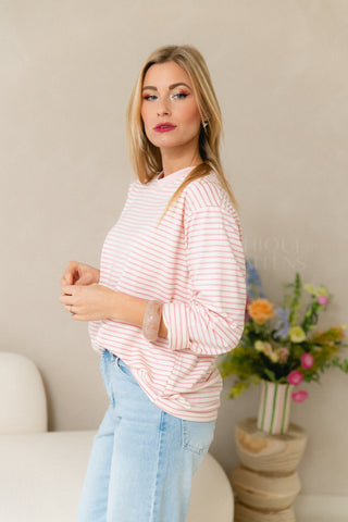 Pink Stripes Shirt