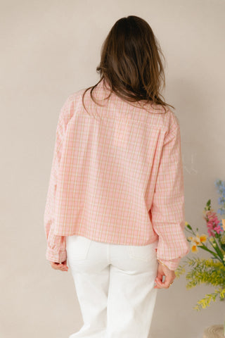 Rosewood Puff Sleeve Shirt