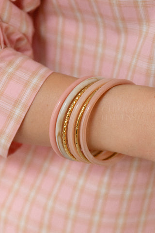 Blush Pink Bracelet Set