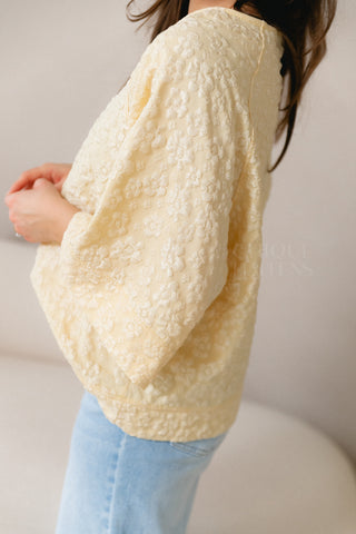 Florence Blouse Pastel Yellow