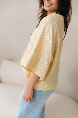 Florence Blouse Pastel Yellow