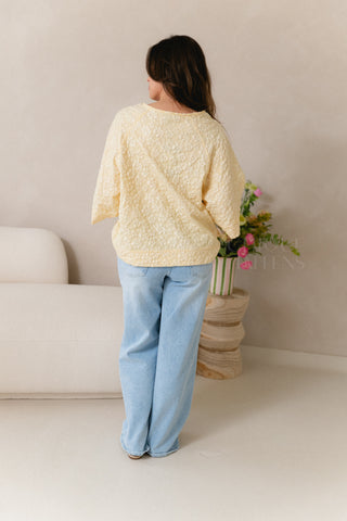 Florence Blouse Pastel Yellow