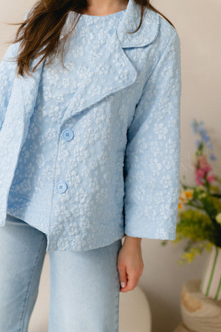 Florence Jacket Baby Blue