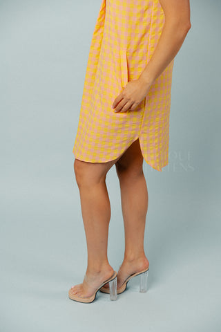 Following The Sun Dress Orange