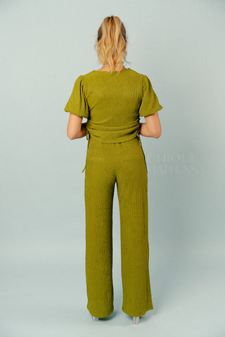 Olive Chique Pants