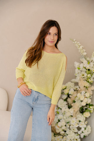 Honey Shoulder Knit