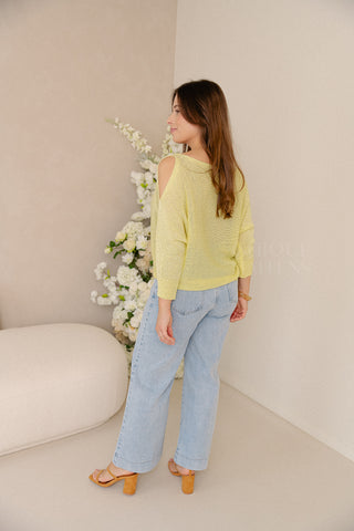 Honey Shoulder Knit