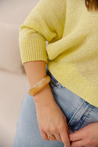 Honey Shoulder Knit
