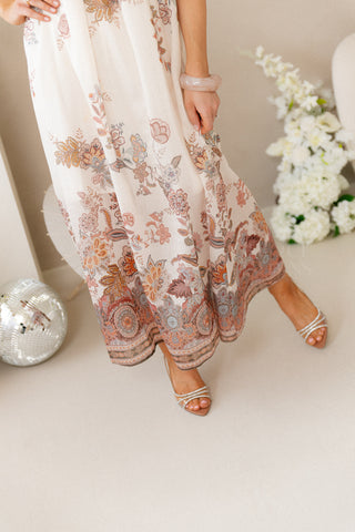 Blissfull Breeze Dress Ecru