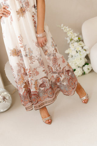 Blissfull Breeze Dress Ecru