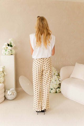 Polkadots Trousers Yellow