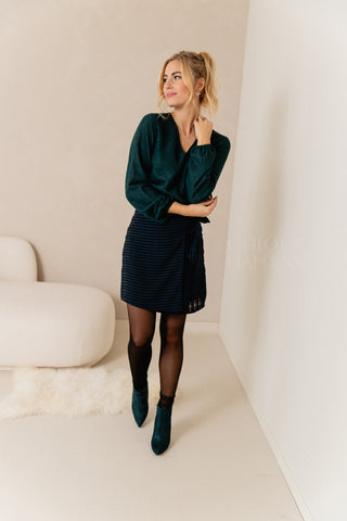 Stripes & Shadows Skirt