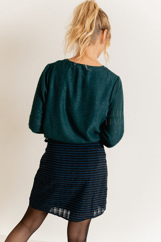 Stripes & Shadows Skirt