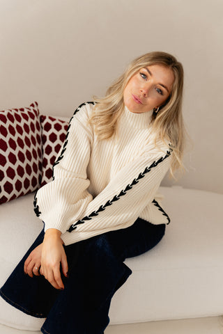 Black & White Knit