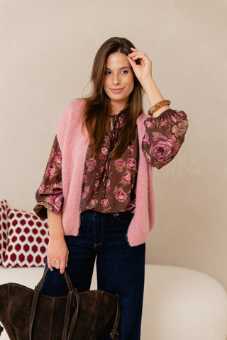 Fall Roses Blouse