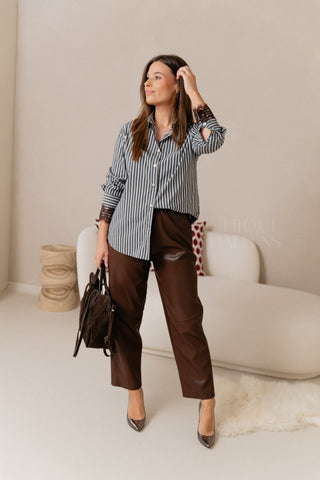 Striped Lace Dream Blouse