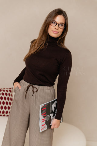 Espresso Turtleneck