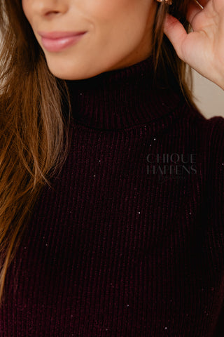 Sparkle Turtleneck