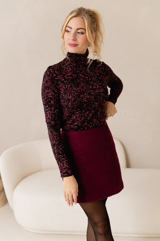 Cosy Flames Turtleneck