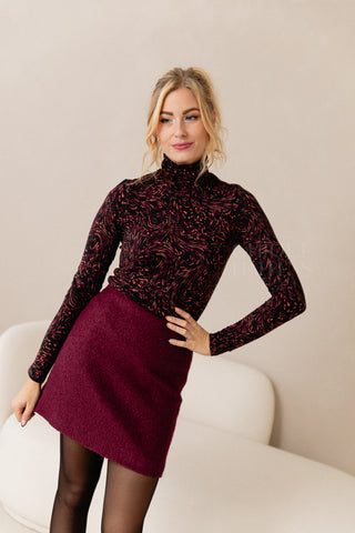 Cosy Flames Turtleneck