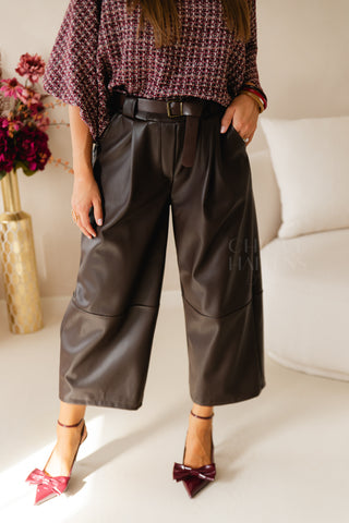 Chique Oversized Tweed Blouse