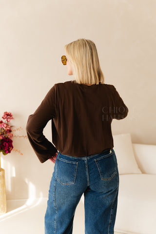 Balloon Shirt Brown