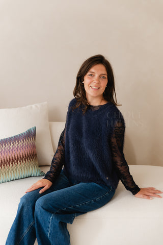 Timeless Lace Navy