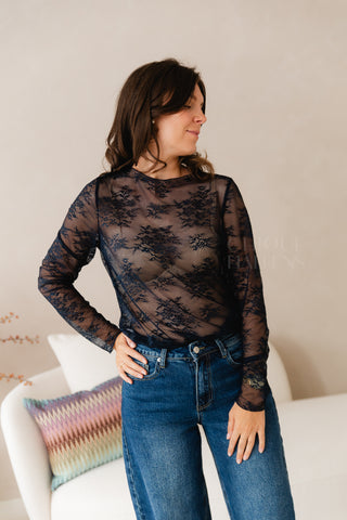 Timeless Lace Navy