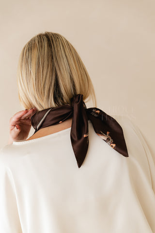 Haute Dog Scarf Brown