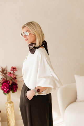 Haute Dog Scarf Brown