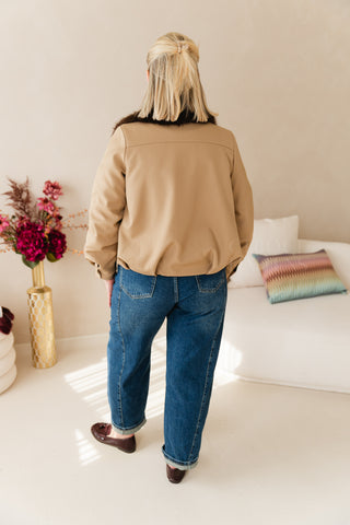 The Cosy Chapter Bomber Beige